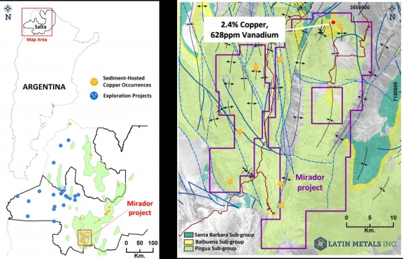 Descubren nueva mineralización de cobre en el proyecto Mirador en Salta ...