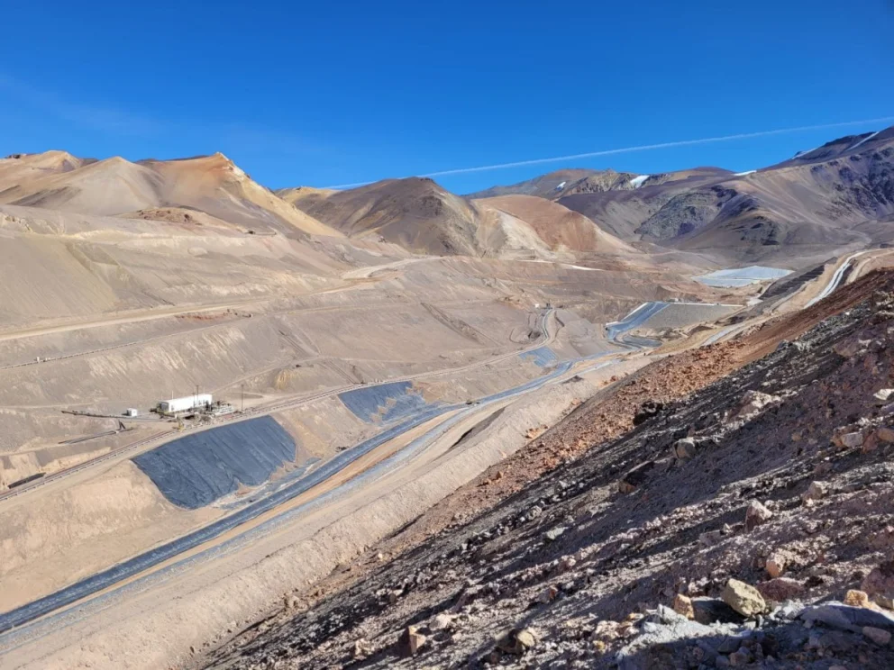 Veladero valle de lixiviación