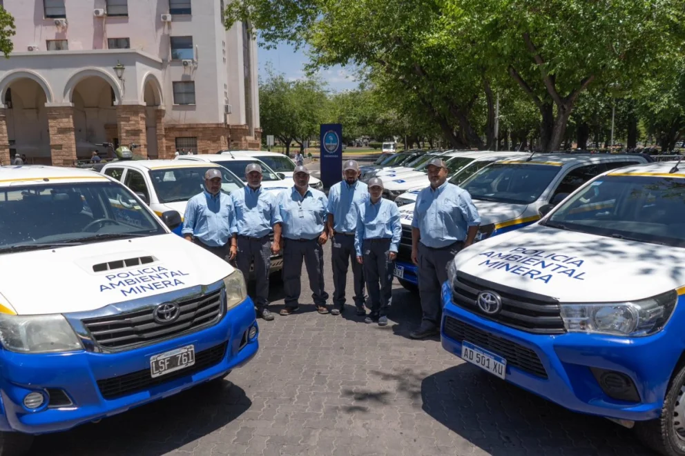 Policía minera Mendoza