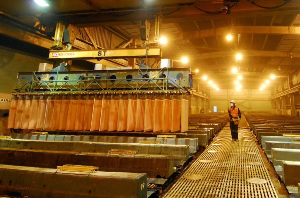 cobre precio demanda