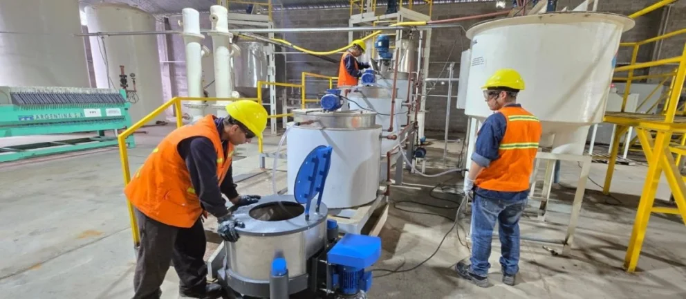 Primer produccion litio Salta