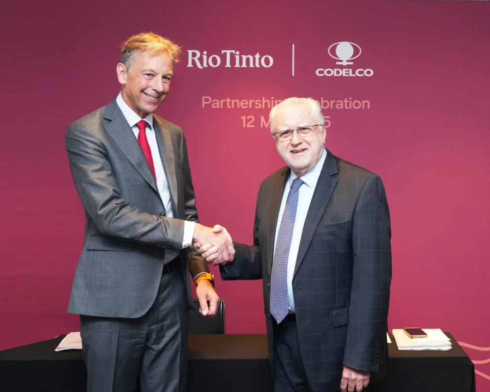 Rio Tinto Codelco distrito cobre chile