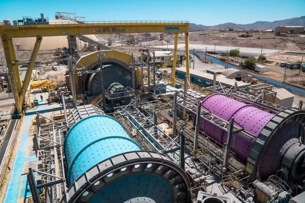 teck paraliza operaciones chile