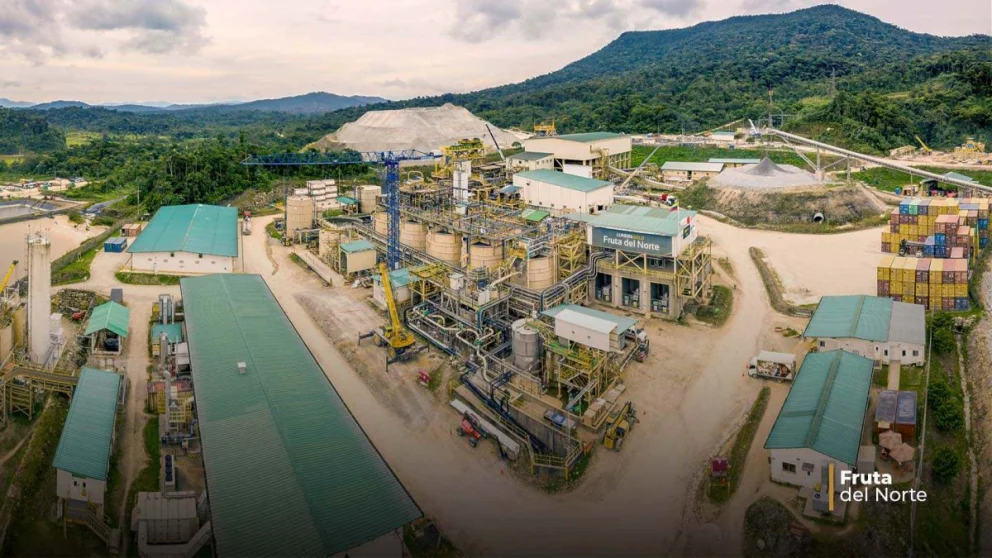 Fruta del Norte es una de las principales operaciones mineras del Ecuador. Es operada por Lundin Minig