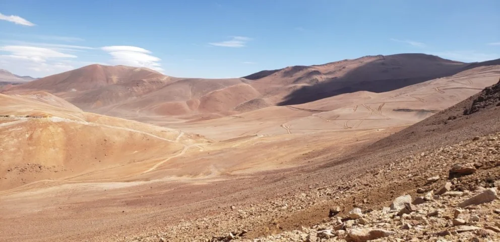 Hanaq ya explora el proyecto Cerro Delta en La Rioja.