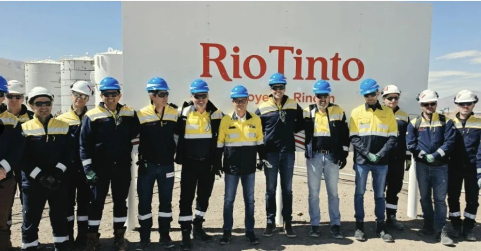 La visita del directivo de Rio Tinto a Salta